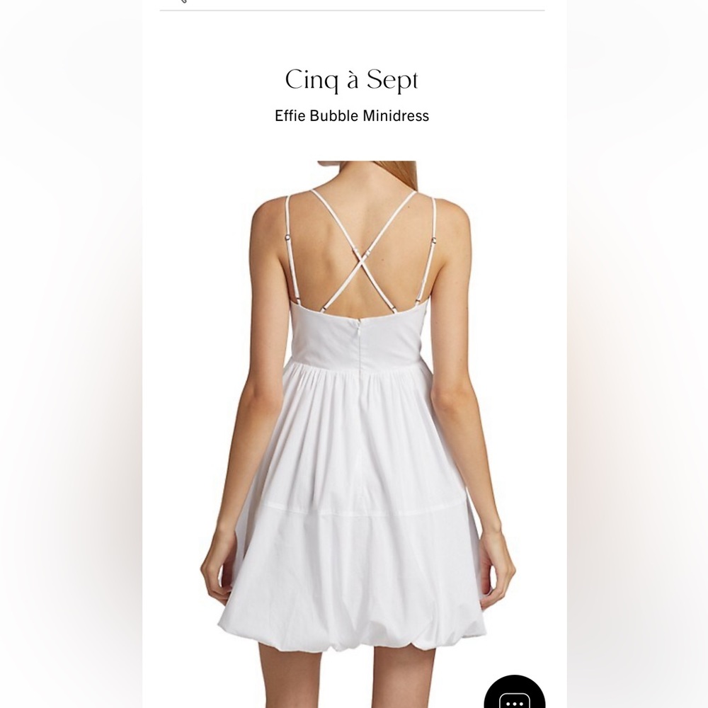 Cinq a sept Effie Bubble Mini Dress.  Size 10 - Picture 2 of 11